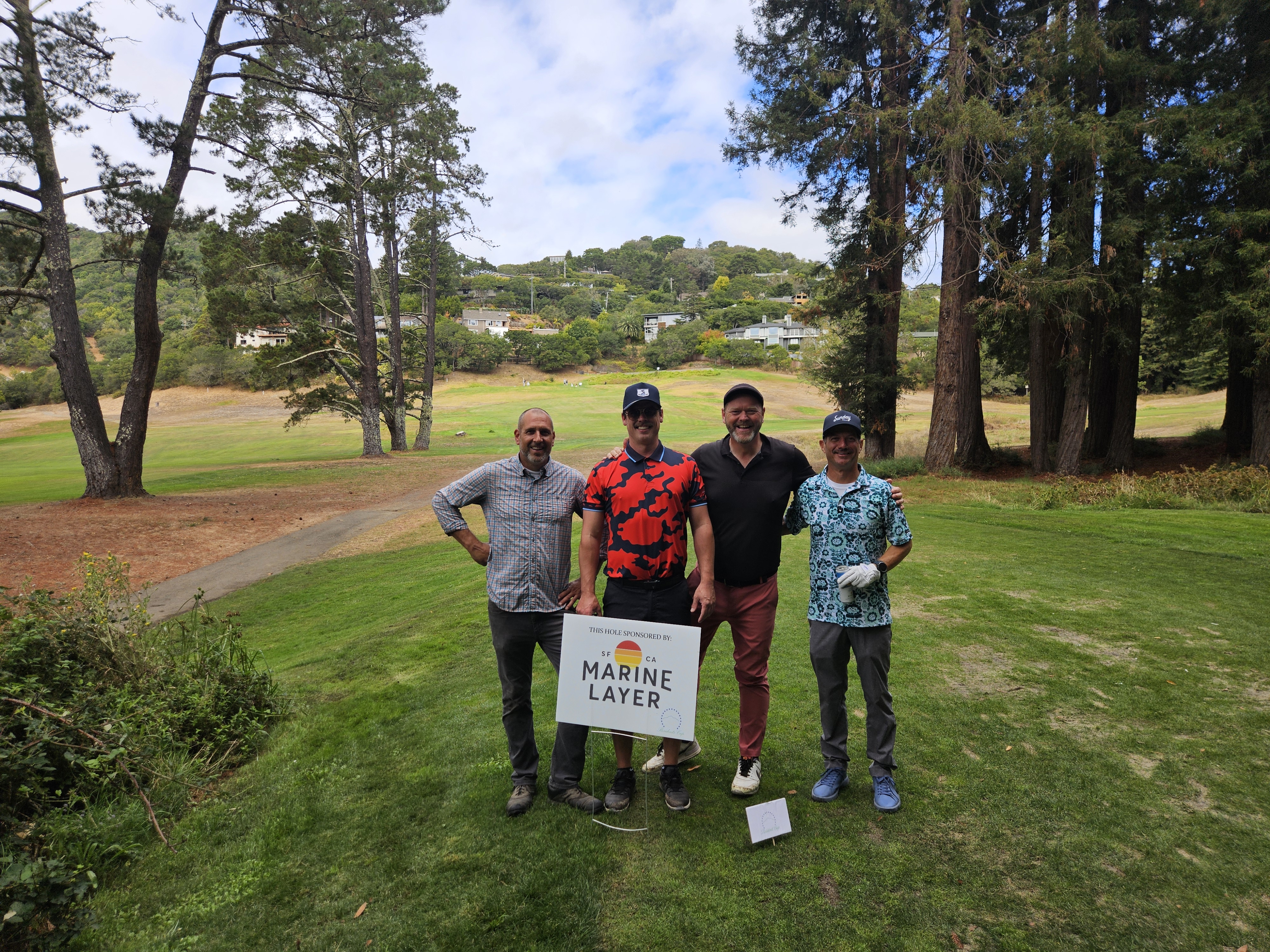 Mill Valley Residents Cup Tournament players